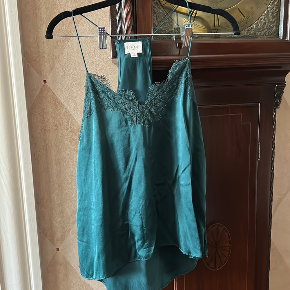 Cami NYC brand extra small green cami